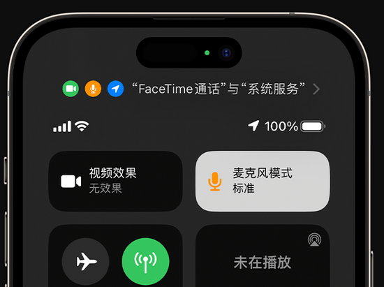 新河苹果授权维修网点分享iPhone在通话时让你的声音更清晰 