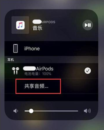 新河苹果14音频维修点分享iPhone14音频共享设置方法 