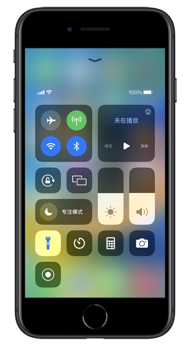 新河苹果14维修分享苹果iPhone 14 Pro手电筒开启方法 