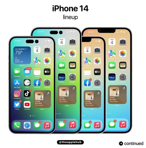新河苹果14维修分享iPhone 14全家福 