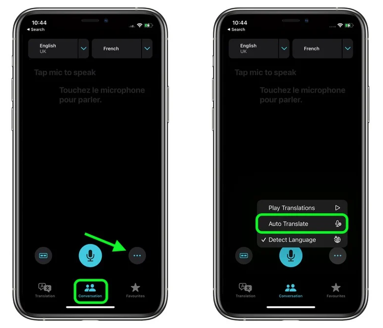 新河苹果手机维修分享iOS 15 “翻译” App 新改进 