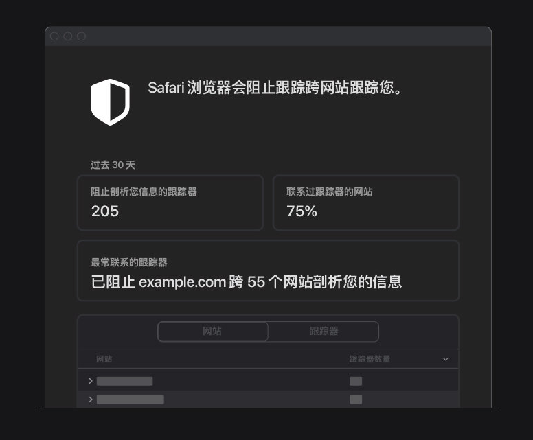 新河苹果手机维修分享如何在 Safari 浏览器中查看和打开隐私报告 