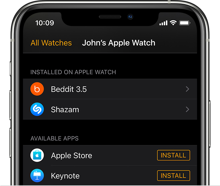新河苹果手机维修分享如何在 Apple Watch 上下载应用 