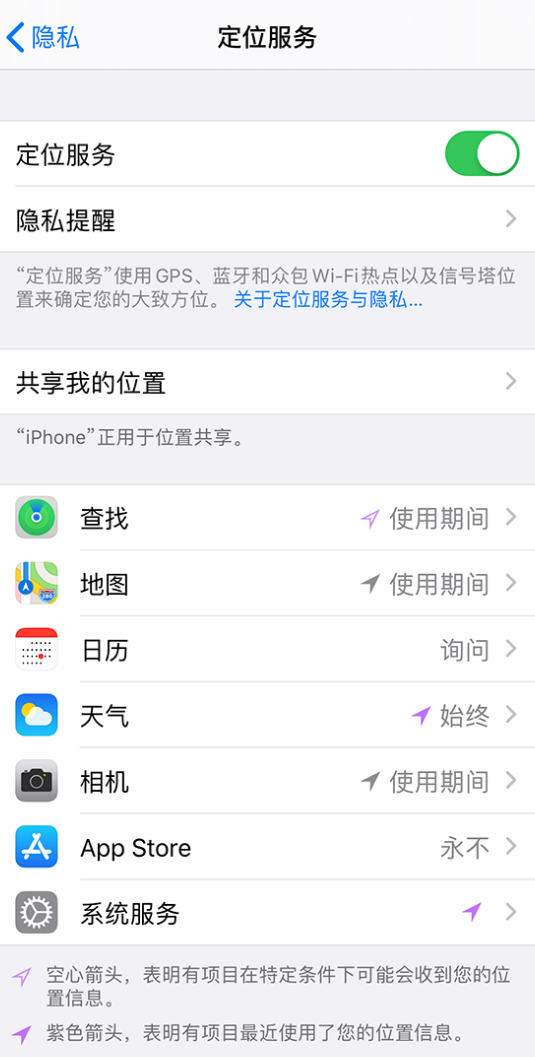 新河苹果手机维修分享iPhone 状态栏中时间显示为蓝色图标是什么情况 
